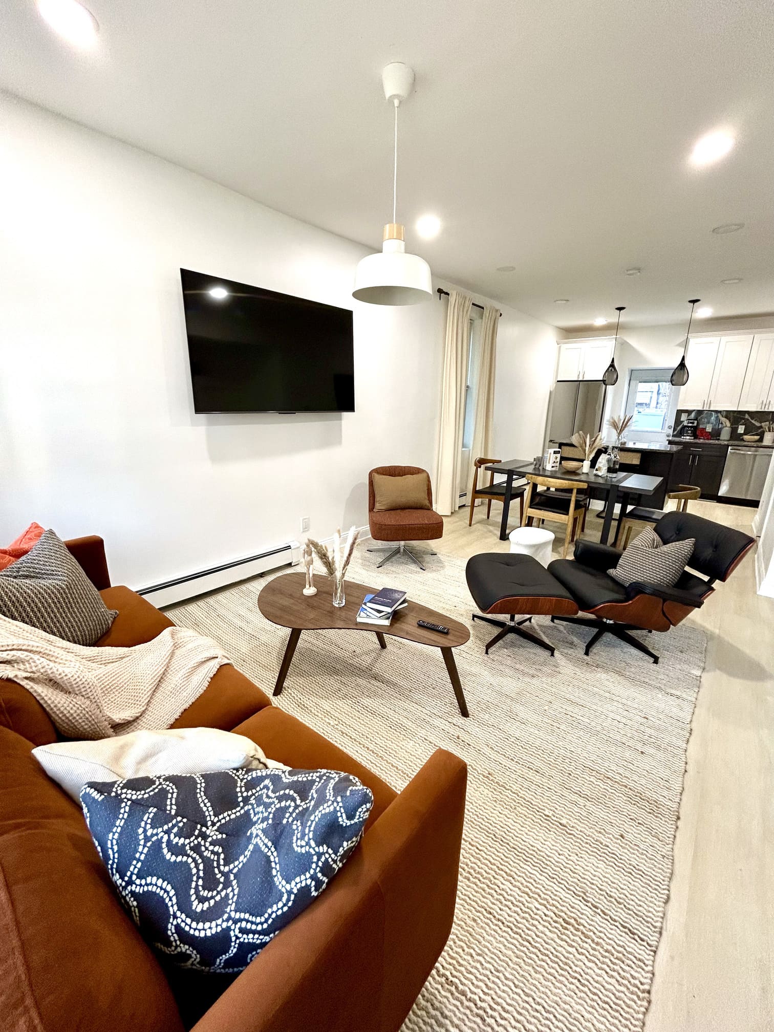 Final touches on a furniture assembly