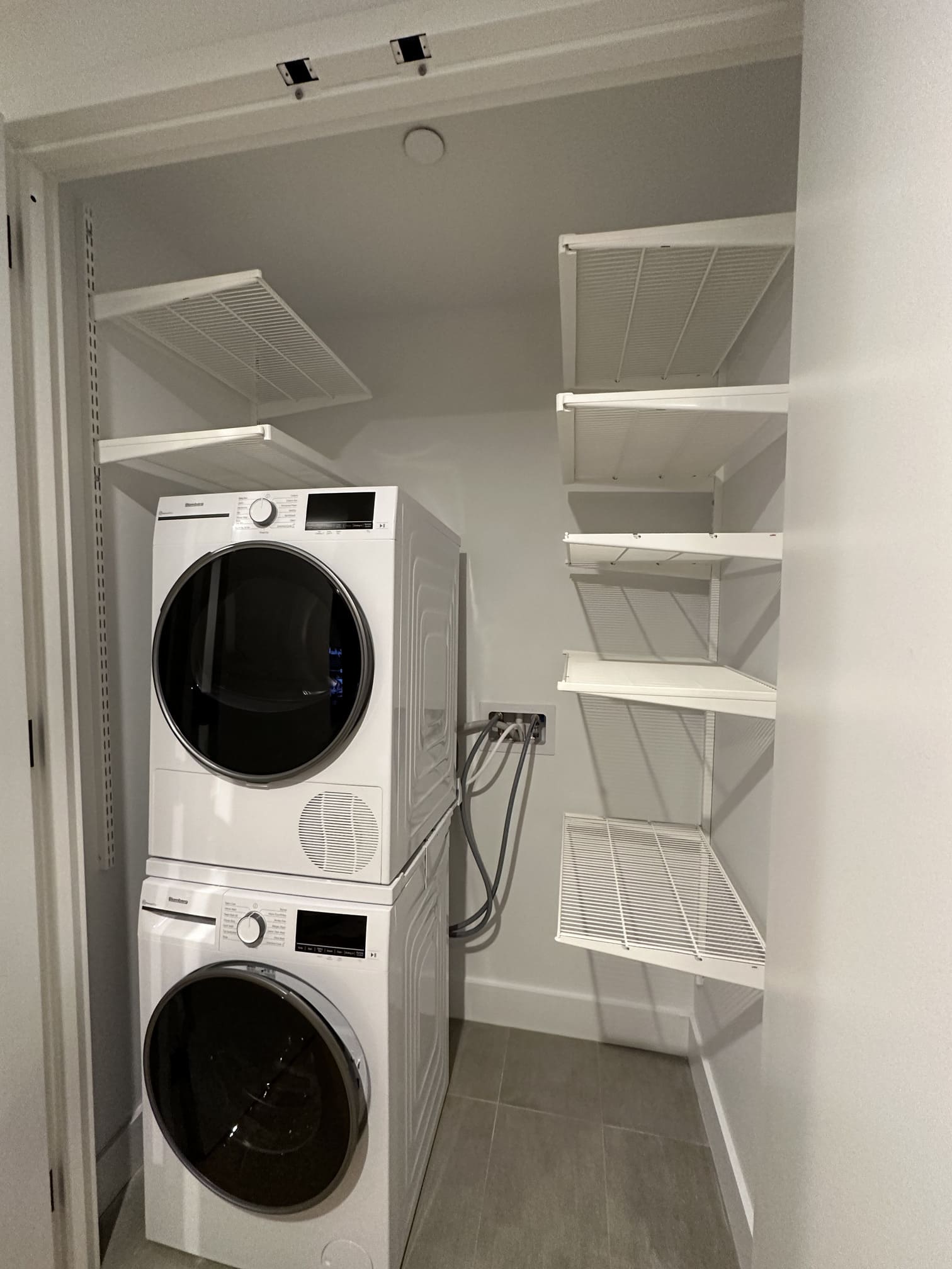 Bookshelf assembly in progress