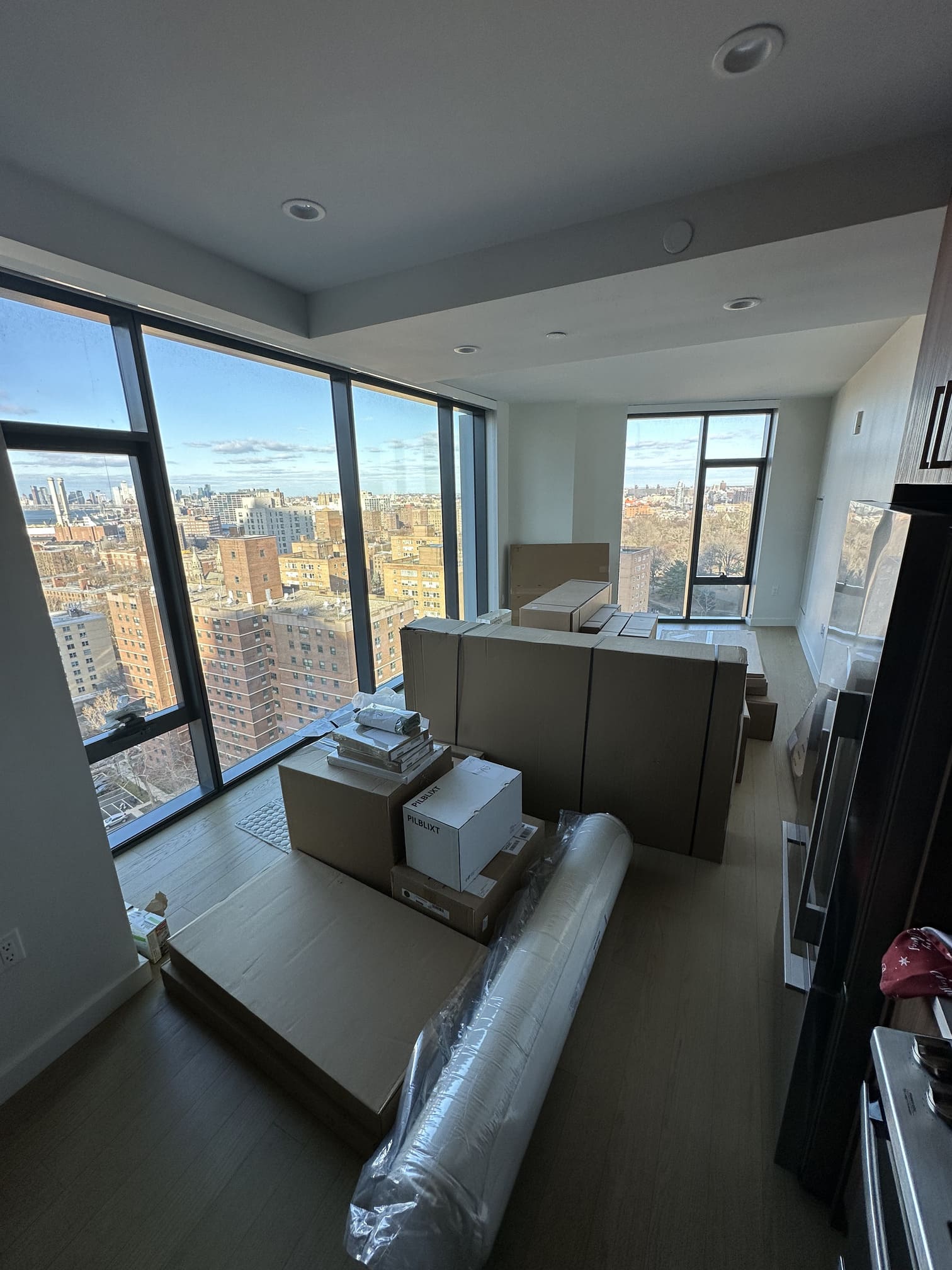 Mounting shelves on a wall